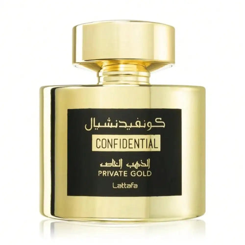 Confidential Private Gold by Lattafa - 100ml - Unisex